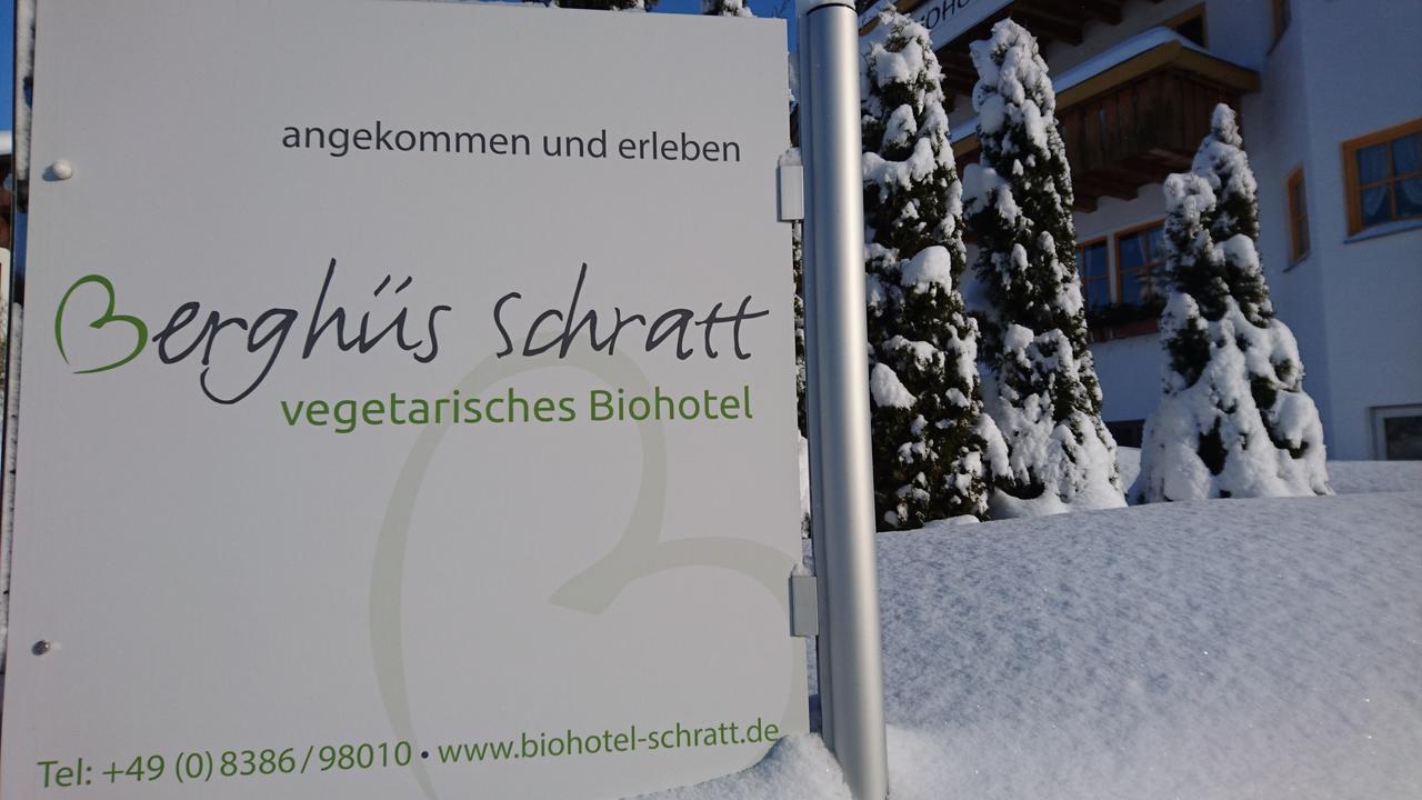 Berghues Schratt - Einfach Anders - Ihr Vegetarisches Und Veganes Biohotel Oberstaufen Zewnętrze zdjęcie